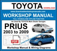 Toyota Prius Mk2 Service repair workshop manual